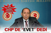 CHP, Mali Kural'ı Destekliyoruz!