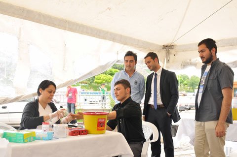 Mamak'ta kan bağışı kampanyası