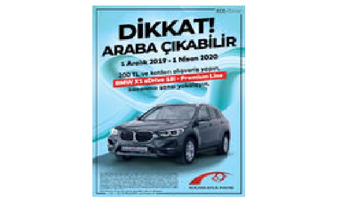 Marmara Park Yeni Yılda Bir Kişiyi BMW Sahibi Yapıyor
