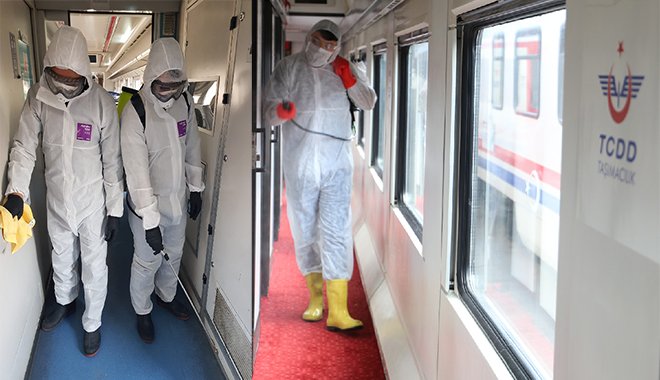 Marmaray'da koronavirüs tedbiri