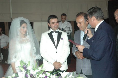 Melih Gökçek,nikah şahitliği yaptı