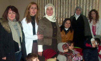 Nazmiye Erdem Anaokulu'nu ziyaret ettiler.