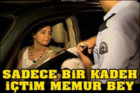 Şampanya İçen Nehir Erdoğan Ehliyetini Kaptırdı!