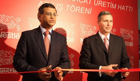  Nestle'den  Bursa'ya 22 milyon lira yatırım 