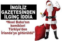 Noel Baba'nın Kemikleri Türkiye'den İrlandaya Götürüldü!