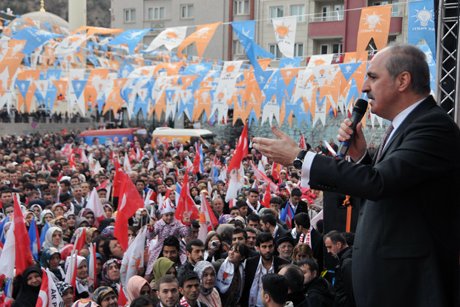 Numan Kurtulmuş Gümüşhane'de 