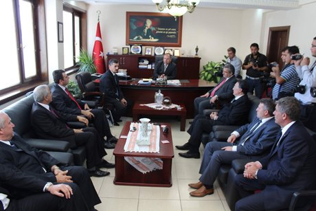 OSB de fabrikaların temelleri atıldı. 