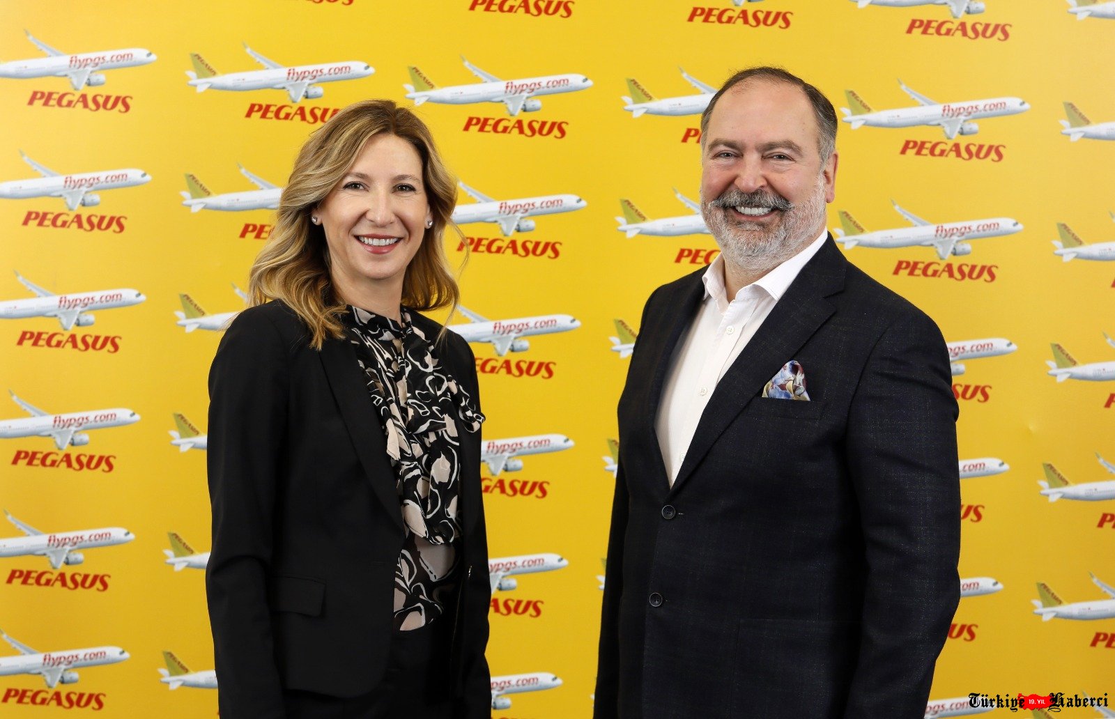 Pegasus Hava Yolları'nda bayrak değişimi