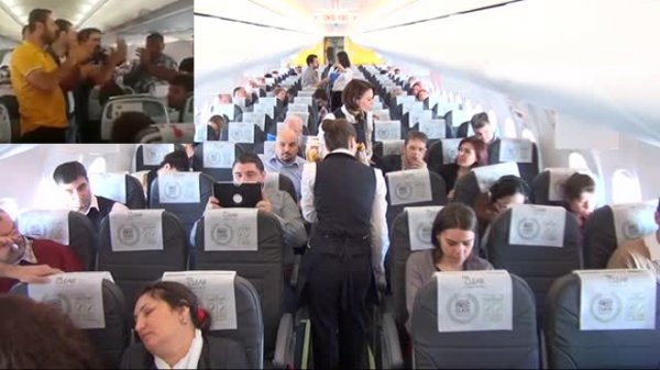 Pegasus yolcularını uçakta 8 saat bekletti!
