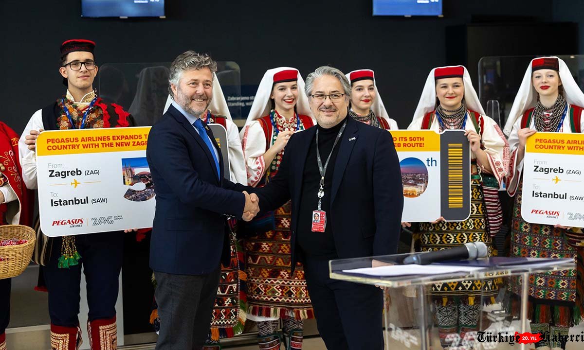 Pegasus, Zagreb'e Uçuşlara Başladı: Haftada İki Sefer