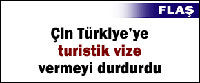 Çin, Türkiye'ye Turistik Vizeyi Süresiz Olarak Durdurdu.