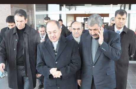 Recep Akdağ,Erzurum'a geldi. 