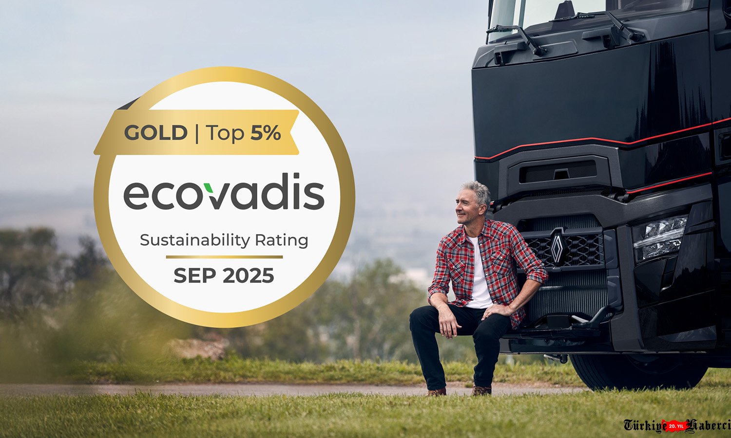 “Renault Trucks’a Üst Üste 7. Ecovadis Gold Ödülü”