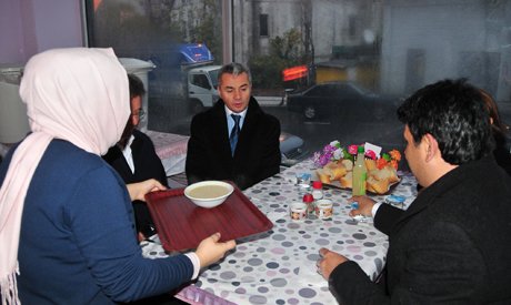 Sabah çorbası Başkan Yusuf Uzun’dan 
