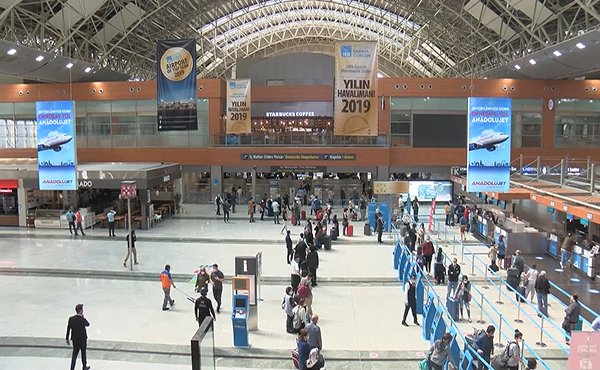 Sabiha Gökçen’de haftalar sonra yoğunluk yaşandı