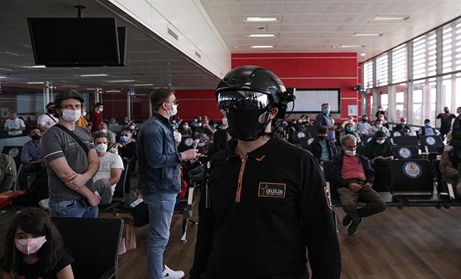 Sabiha Gökçen’de termal kask