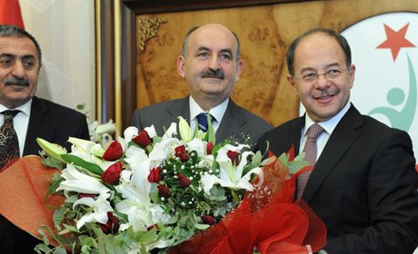 Sağlık Bakanlığı'nda devir teslim 
