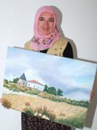 'Şalvarlı Picasso' şaşırtıyor 