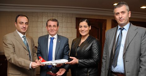 Samsun' hava kargo görüşüldü.