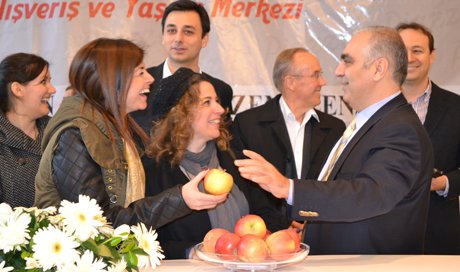 Samsun Piazza'da elma'lı alışveriş