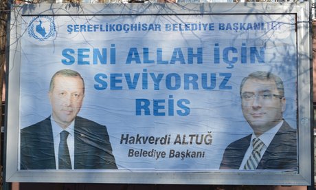 Şereflikoçhisar Başbakanımıza sahip çıkıyor