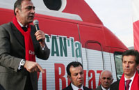 CHP'Lİ BERHAN ŞİMŞEK'E PROTESTO ŞOKU 