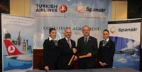 THY, Spanair'le Ortak Uçacak!  