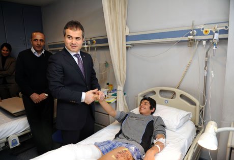 Suat Kılıç,terör mağduru Ozan'ı okutacak