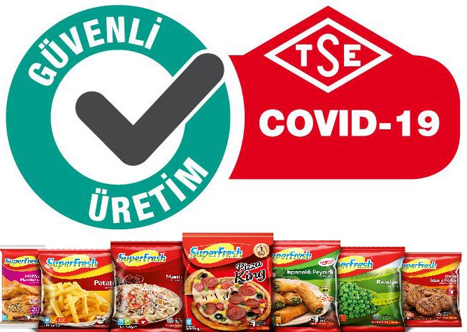 Superfresh’in gıda güvenliği TSE Covid-19 Güvenli Üretim Belgesi ile tescillendi