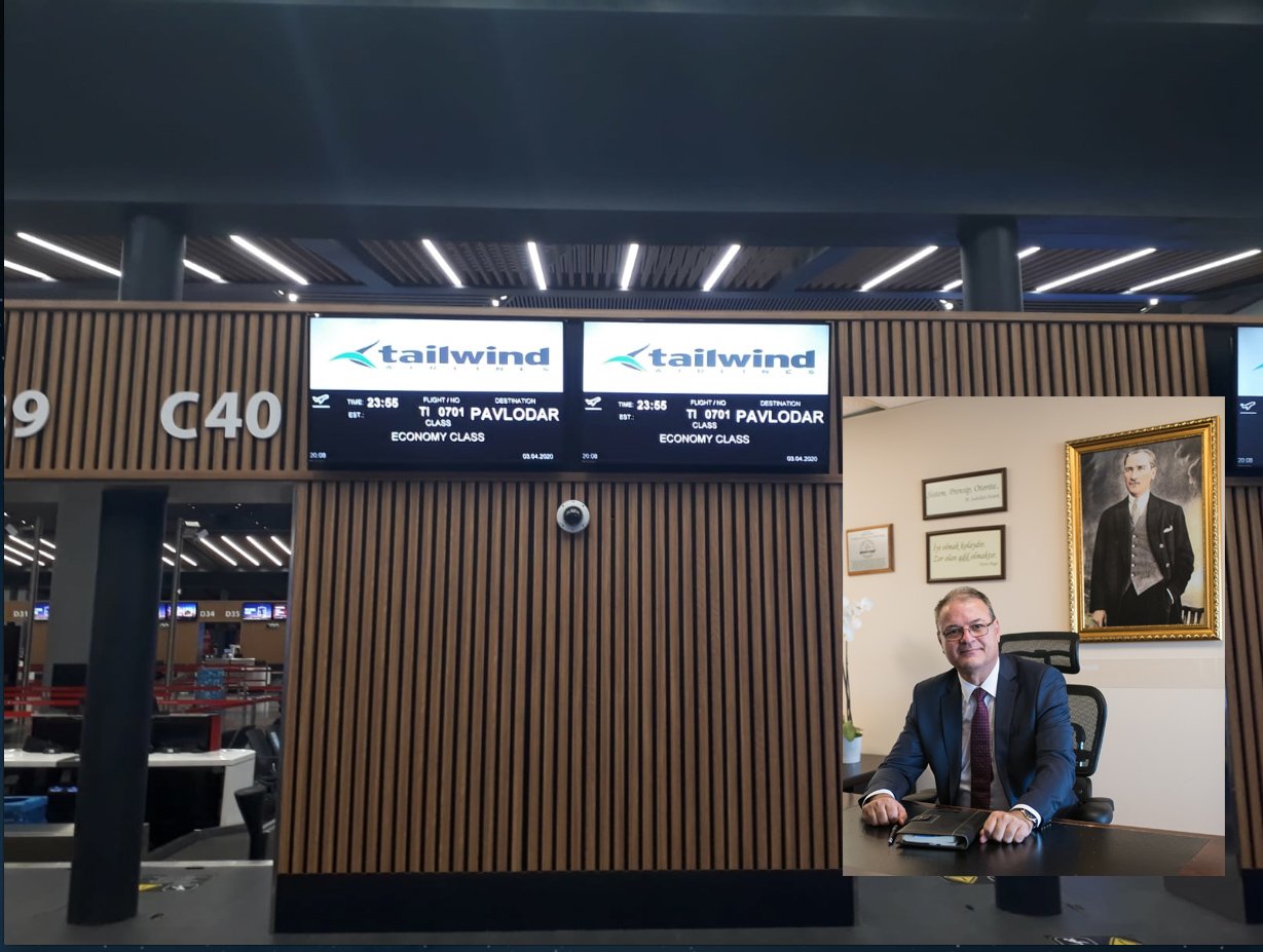 Tailwind Havayolları'ndan Covid-19 salgınına uçuş desteği