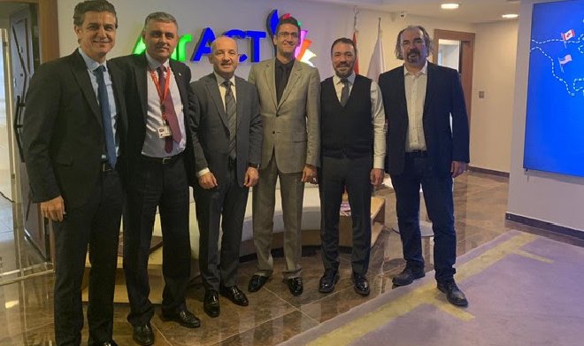 TALPA Yönetimi ACT Havayolları’nı ziyaret etti