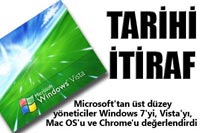 Microsoft'tan tarihi itiraf?