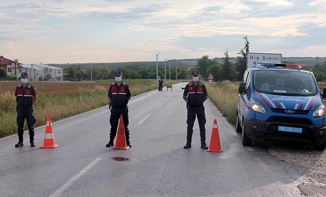 Tekirdağ Saray'da 1 mahalle, karantinaya alındı