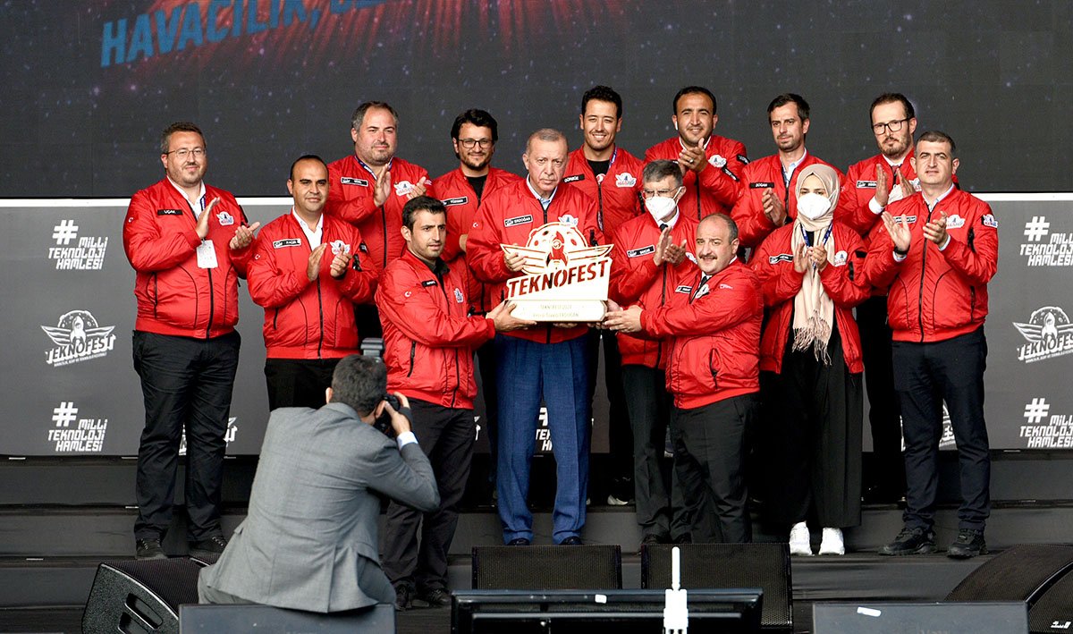 TEKNOFEST'e damga vuran anlar! 