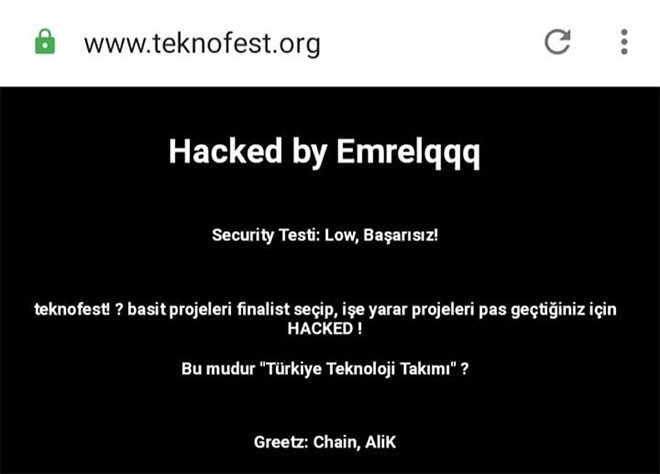 TEKNOFEST hacklendi!