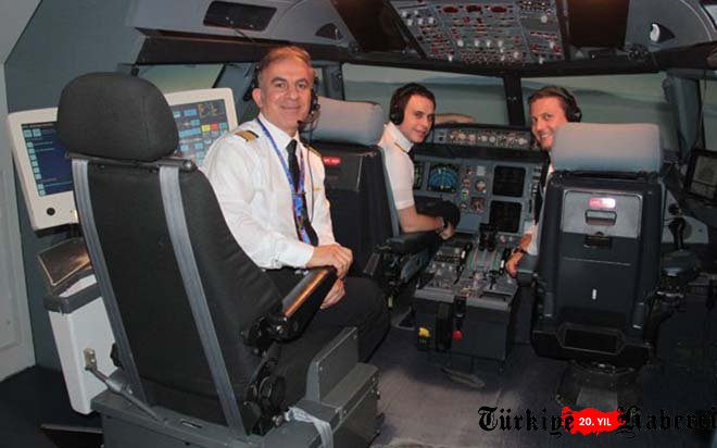 THY pilotları simülatörlerde altı ayda bir eğitim alıyor 