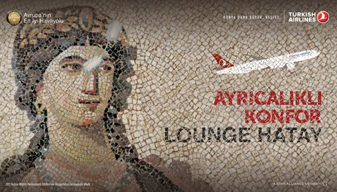 Turkish Airlines Lounge Hatay'da açıldı