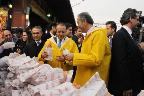 Türkiye'nin ilk hijyenik balık pazarı 