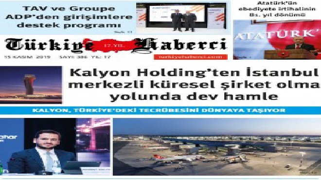 TürkiyeHaberci Gazetesi KASIM Sayısı Çıktı!