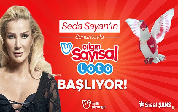 TV8’deki Loto çekiliş yayınına Seda Sayan renk kattı!