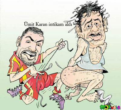 Sporvole Ümit karan intikam aldı
