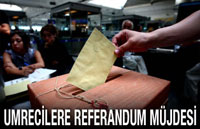 Umreciler İçin Referandum'da Oy Kullanabilecekler!