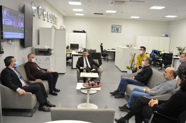 Vali Haktankaçmaz'dan gazetecilere ziyaret!