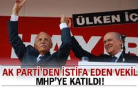 Ankara Bağımsız Milletvekili M. Zekai Özcan MHP'ye katıldı.