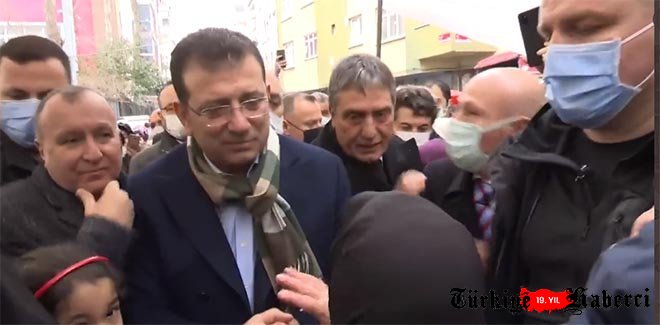 Ekrem İmamoğlu Zeytinburnu pazarında