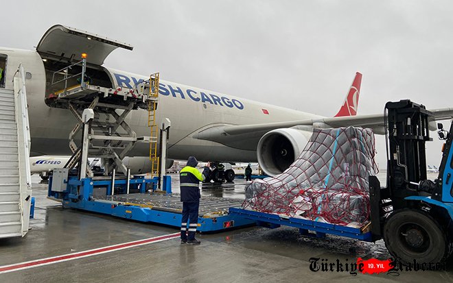 Ukrayna uydusunun uzay yolculuğu Turkish Cargo ile başladı