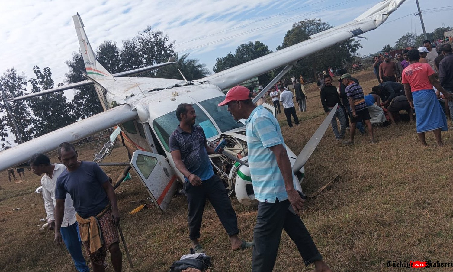 (video)Cessna Grand Caravan 208B tipi uçak düştü