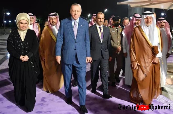 Cumhurbaşkanı Erdoğan, Suudi Arabistan'da