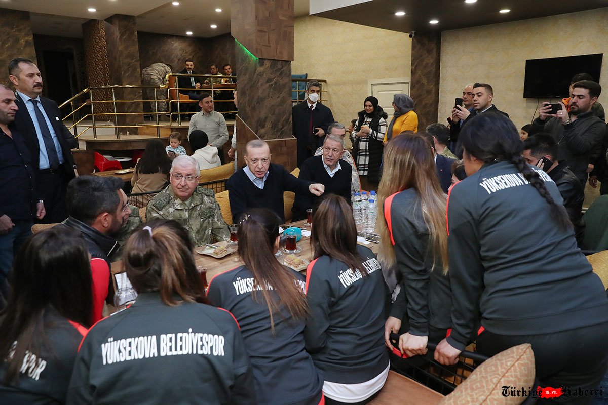 Cumhurbaşkanı Erdoğan, Yüksekova'da