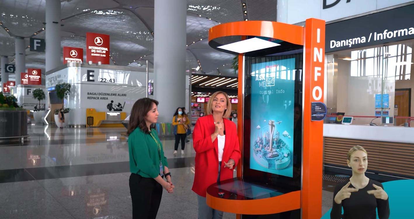 Engelli dostu İstanbul Havalimanı 